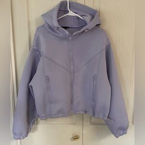 Scuba Oversized Full-Zip Hoodie